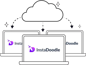 instadoodle cloud-based app